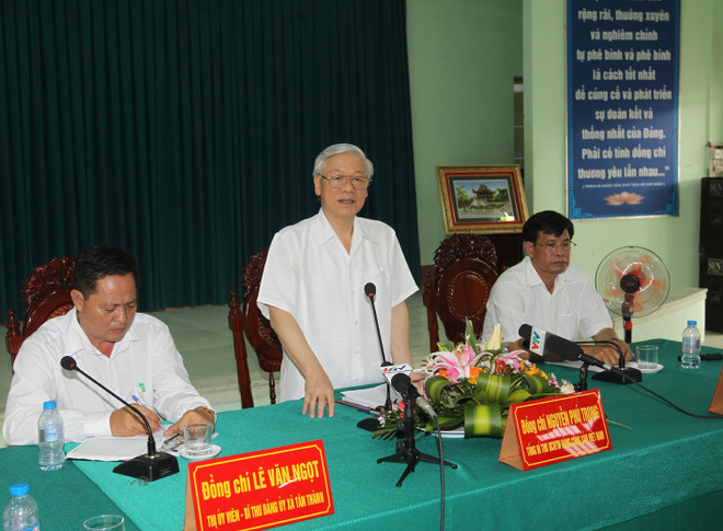 Tổng Bí thư: Hậu Giang cần bứt phá để làm giàu từ nông nghiệp ảnh 1