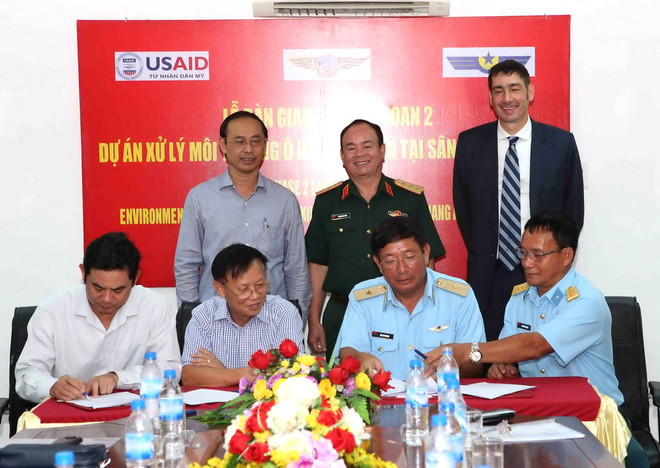 Bàn giao đất giai đoạn 2 dự án xử lý ô nhiễm dioxin sân bay Đà Nẵng ảnh 2