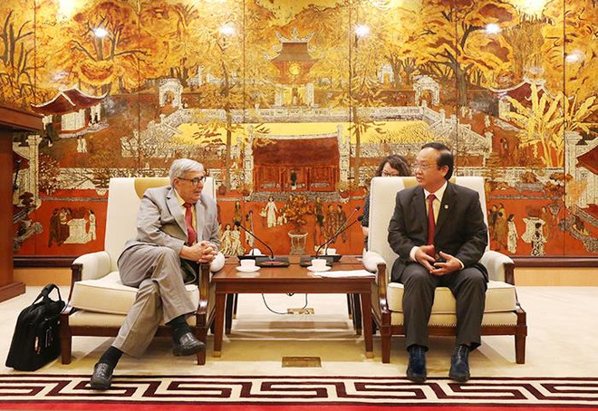 Hà Nội quan tâm tới kinh nghiệm của Pháp về đô thị, nước sạch ảnh 1