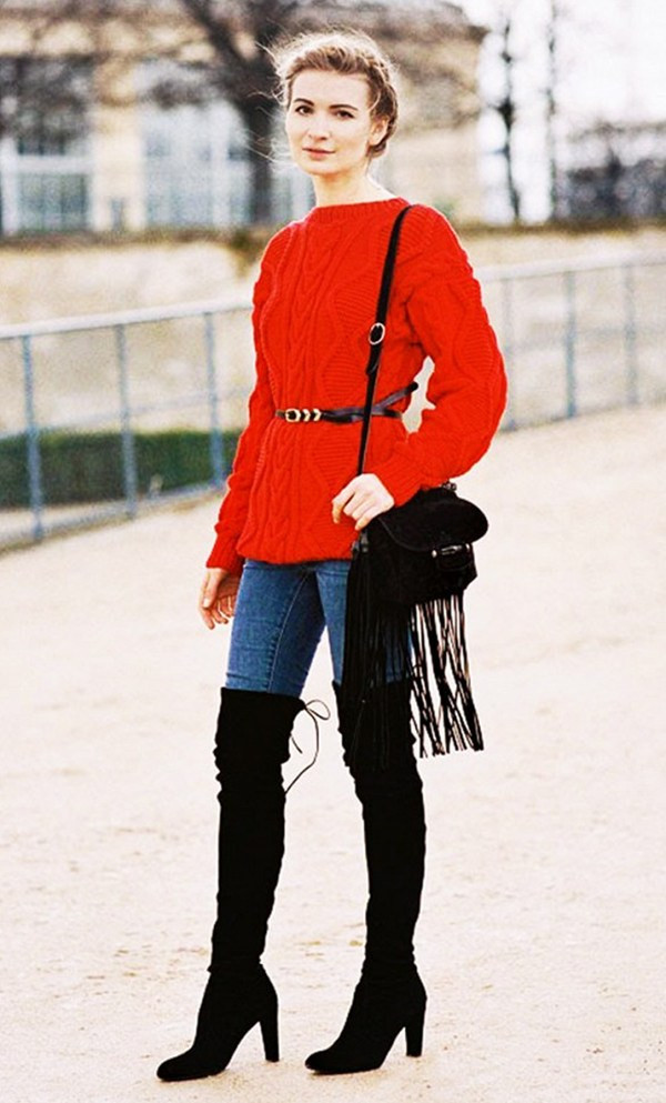 Thắt lưng - phụ kiện đắc lực cho trang phục mùa Đông ảnh 2