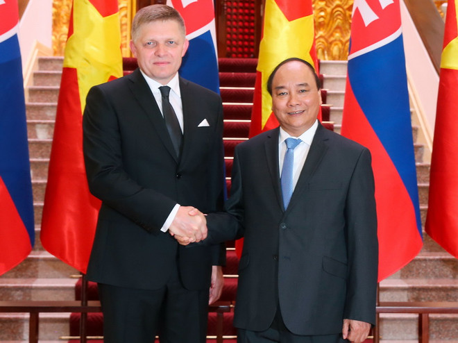 Toàn văn tuyên bố chung của lãnh đạo hai nước Việt Nam-Slovakia ảnh 1