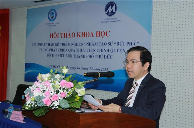 Gỡ "điểm nghẽn" tạo bứt phá cho chính quyền đô thị kiểu mới TP.Thủ Đức ảnh 2