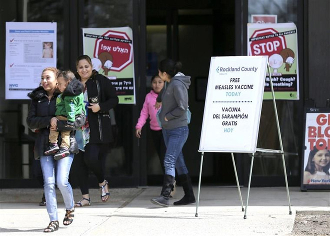 Dịch sởi nghiêm trọng nhất ở Mỹ gần 30 năm qua vẫn diễn ra phức tạp ảnh 1