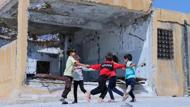 Hàng nghìn trẻ em ở Syria có thể không được đón năm học mới ảnh 1