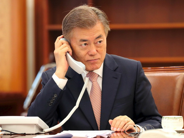 Tân Tổng thống Hàn Quốc điện đàm với lãnh đạo nhiều nước ảnh 1