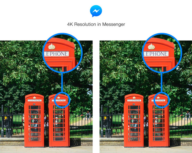 Facebook Messenger sắp cho người dùng gửi ảnh độ phân giải 4K ảnh 2