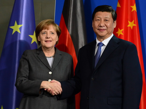 Lãnh đạo Đức và Trung Quốc nhất trí hợp tác về thương mại ảnh 1