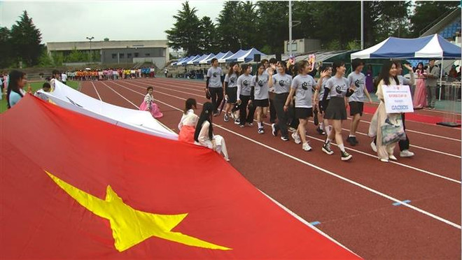 Tưng bừng giải bóng đá sinh viên Việt Nam tại Hàn Quốc năm 2023 ảnh 2