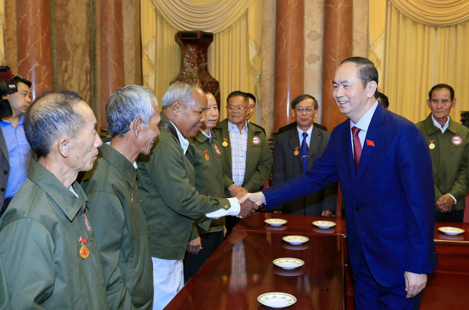 Chủ tịch nước: Việt Nam luôn ghi nhớ sự giúp đỡ của nhân dân Lào ảnh 1