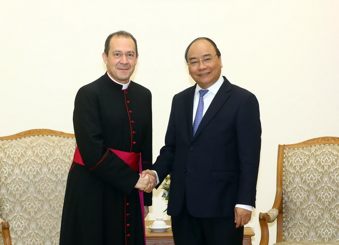 Thứ trưởng Ngoại giao Tòa thánh Antoine Camilleri thăm Việt Nam ảnh 1