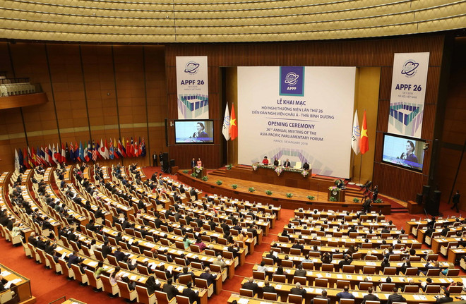 Khai mạc Hội nghị lần thứ 26 Diễn đàn Nghị viện châu Á-Thái Bình Dương ảnh 1