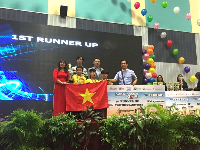 Học sinh Đà Nẵng giành 2 chức vô địch Robothon quốc tế ảnh 1