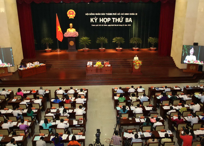 Khai mạc kỳ họp thứ ba HĐND Thành phố Hồ Chí Minh khóa IX ảnh 1