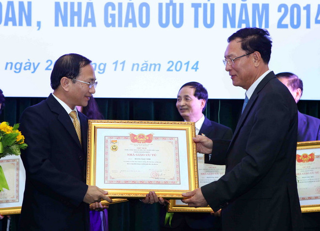 Thành lập Hội đồng cấp Nhà nước xét tặng danh hiệu nhà giáo ảnh 1