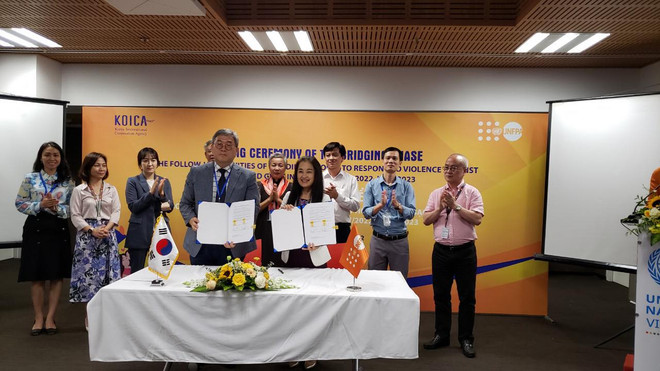 KOICA và UNFPA tiếp tục hỗ trợ phòng, chống bạo lực giới ở Việt Nam ảnh 1