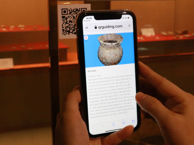 Bảo tàng Ninh Thuận ứng dụng QR code tạo trải nghiệm mới cho du khách ảnh 1