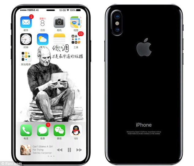 Rò rỉ các hình ảnh mới nhất được cho là của điện thoại iPhone 8 ảnh 1