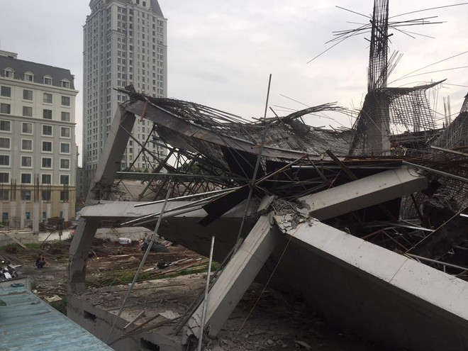 Hà Nội: Một công trình trường mầm non tại Mỹ Đình bất ngờ đổ sập ảnh 6