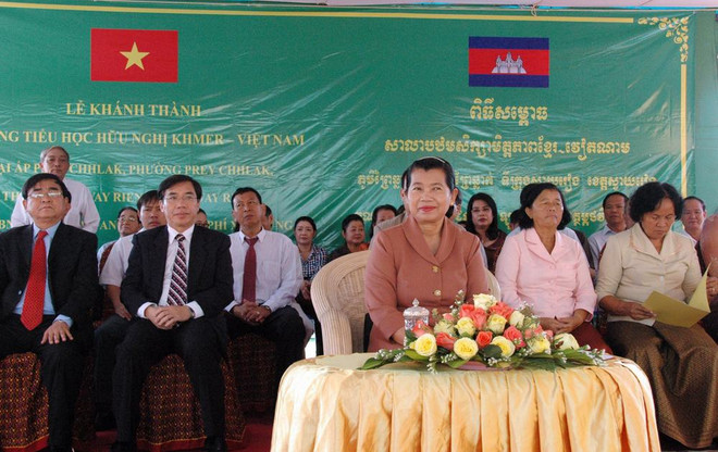 [Photo] Trường Tiểu học Hữu nghị Khmer-Việt Nam ở Svay Rieng ảnh 4