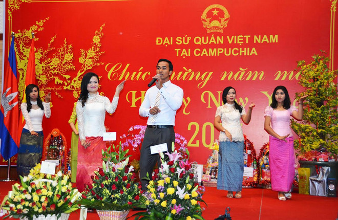 Ấm áp hoạt động mừng đón Tết Ất Mùi tại Campuchia, Hàn Quốc ảnh 1