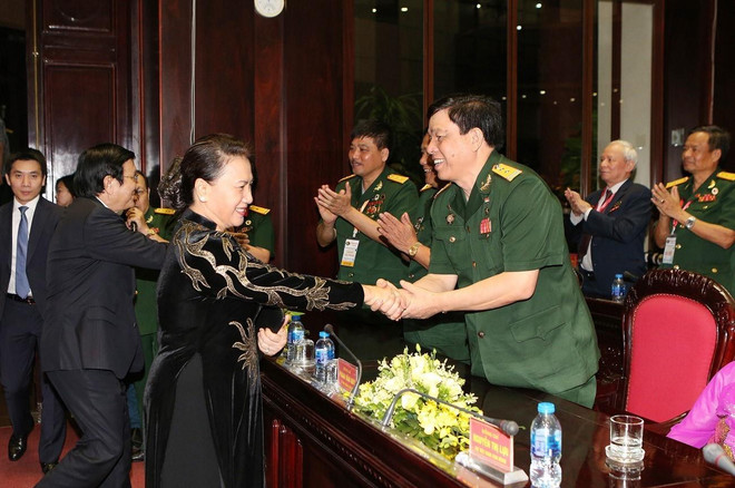 Chủ tịch Quốc hội dự chương trình giao lưu "Tri ân đồng đội" ảnh 1