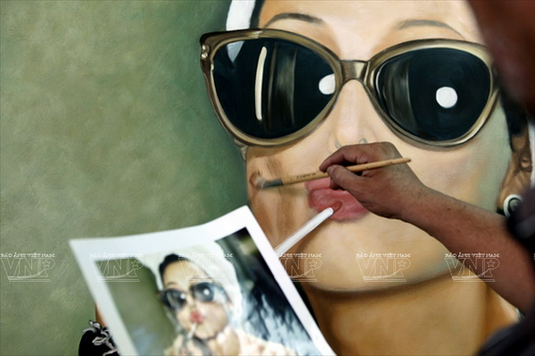 Trần Anh Trụ - "Vua" chép tranh tại Thành phố Hồ Chí Minh ảnh 2