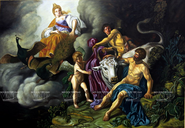 Trần Anh Trụ - "Vua" chép tranh tại Thành phố Hồ Chí Minh ảnh 5