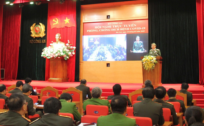 Dịch COVID-19: Lực lượng Công an chủ động ứng phó trước dịch bệnh ảnh 1