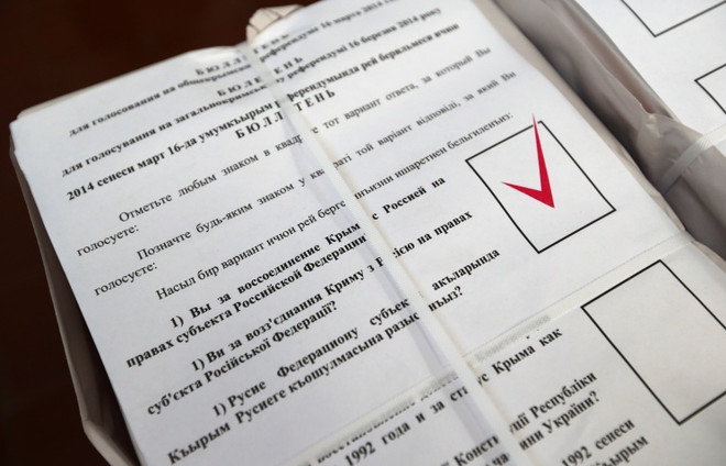 Các đảng chính trị Crimea đồng ý bỏ phiếu gia nhập Nga ảnh 1