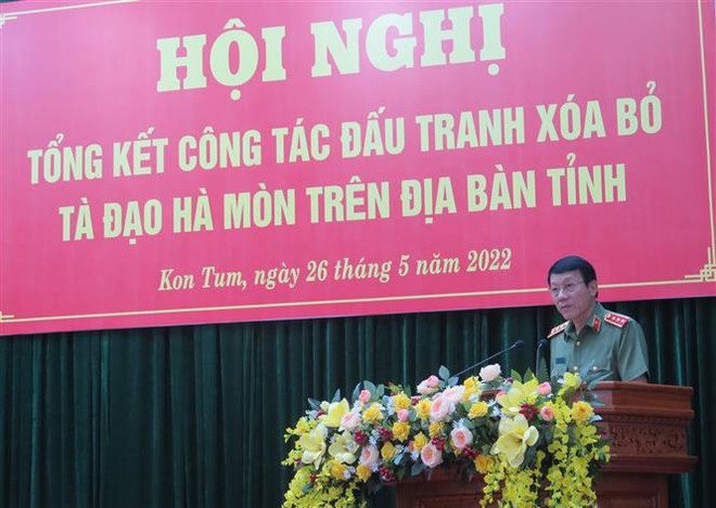 Tỉnh Kon Tum quyết liệt đấu tranh xóa bỏ tà đạo Hà Mòn ảnh 1