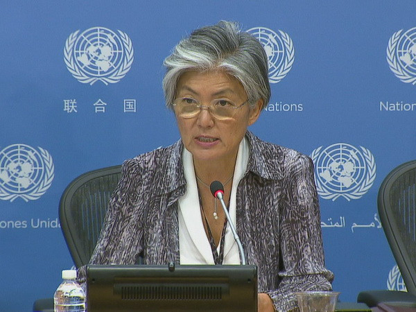 Ngoại trưởng Hàn Quốc mới có thể xét lại vấn đề phụ nữ mua vui ảnh 1