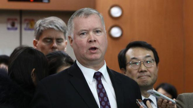 Đặc phái viên Mỹ về Triều Tiên Stephen Biegun. (Nguồn: Getty Images) Hội đồng Bảo an Liên hợp quốc họp kín về vấn đề Triều Tiên ảnh 1
