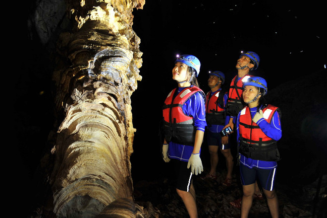 [Photo] Di sản thiên nhiên Phong Nha-Kẻ Bàng thu hút du khách ảnh 1