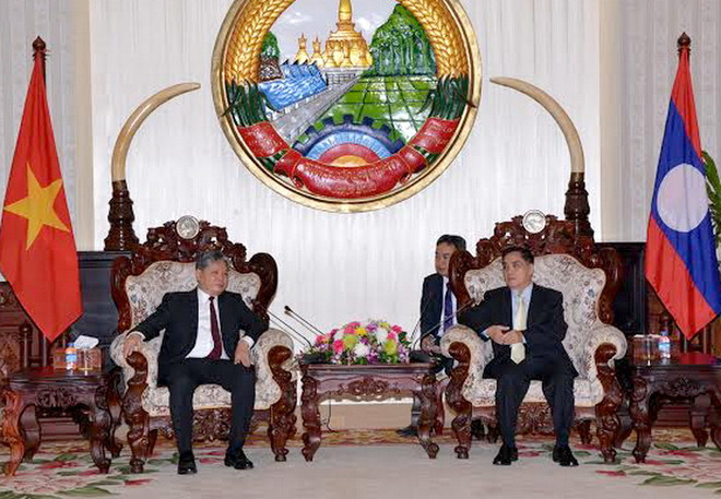 Thủ tướng Lào đánh giá cao kết quả hợp tác tư pháp Việt-Lào ảnh 1