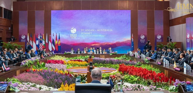 Hội nghị Cấp cao ASEAN-Australia lần thứ 3 tại Jakarta (Indonesia), tháng 9/2023. (Ảnh: Dương Giang/TTXVN) asean-australia 1.jpg
