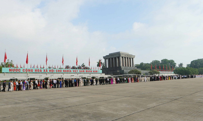 Hơn 38.600 lượt người vào lăng viếng Bác dịp kỷ niệm Quốc khánh 2/9 ảnh 1