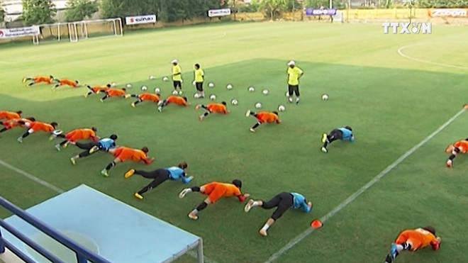 Tuyển nữ Việt Nam hội quân sẵn sàng tranh tài giải vô địch Đông Nam Á ảnh 1