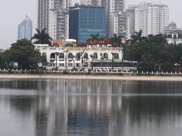 [Video] Nghiêm khắc xử lý sai phạm xây dựng ở bán đảo hồ Đống Đa ảnh 1