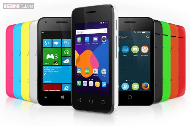 Alcatel OneTouch Pixi 3 - điện thoại chạy được ba hệ điều hành ảnh 1