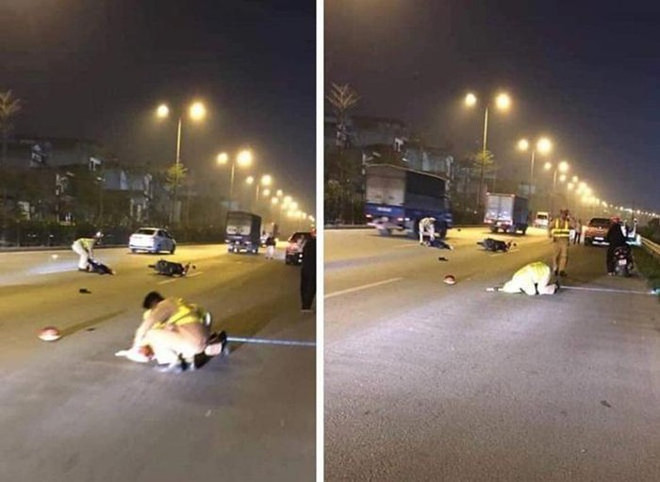 Hà Nội: Xác định danh tính đối tượng đâm xe vào Cảnh sát giao thông ảnh 1