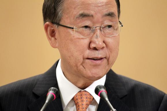 Tổng Thư ký Liên hợp quốc Ban Ki-moon bất ngờ thăm Libya ảnh 1