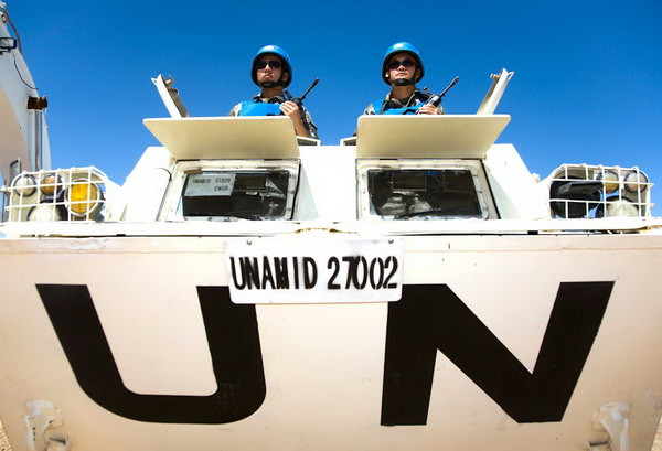 Lực lượng gìn giữ hòa bình của Liên hợp quốc. (Nguồn: www.unamid.unmissions.org) Liên hợp quốc và AU hợp tác trong sứ mệnh gìn giữ hòa bình ảnh 1