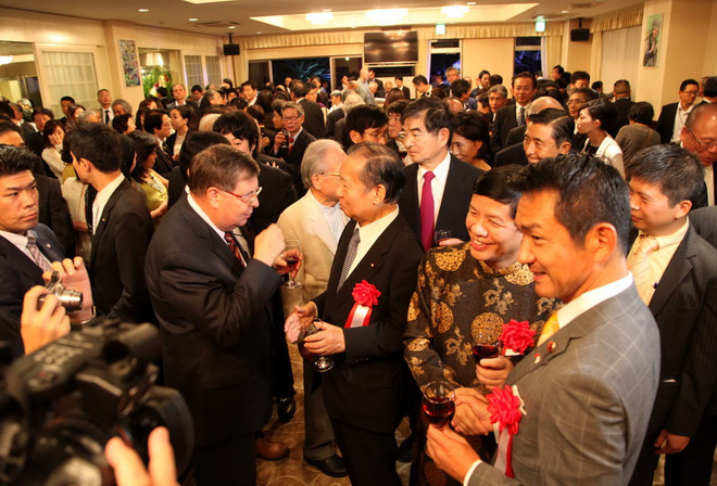 Quan chức cấp cao Nhật Bản chúc mừng kỷ niệm Quốc khánh Việt Nam ảnh 1