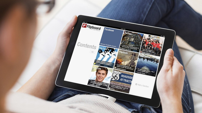 Flipboard thành tâm điểm tranh giành của các "ông lớn" Internet ảnh 1