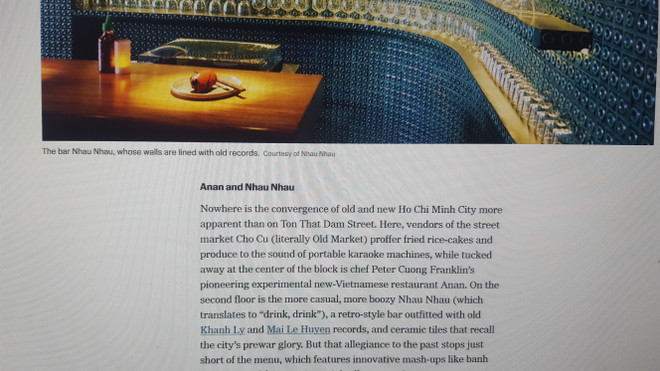 Nét đặc sắc của Thành phố Hồ Chí Minh lên báo New York Times ảnh 3