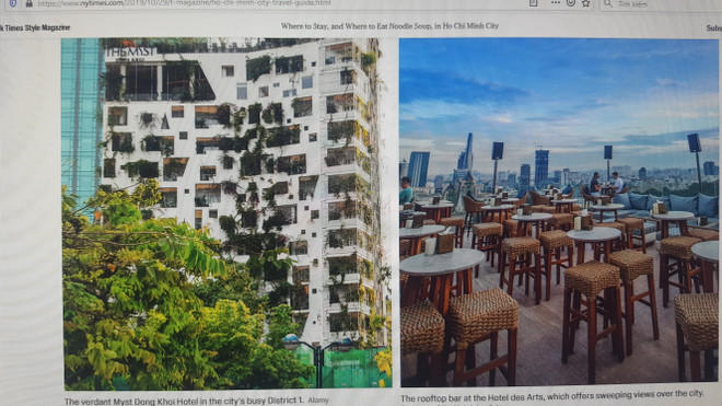 Nét đặc sắc của Thành phố Hồ Chí Minh lên báo New York Times ảnh 1