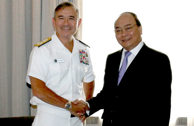 Phó Thủ tướng gặp Tư lệnh Hạm đội Thái Bình Dương của Mỹ ảnh 1