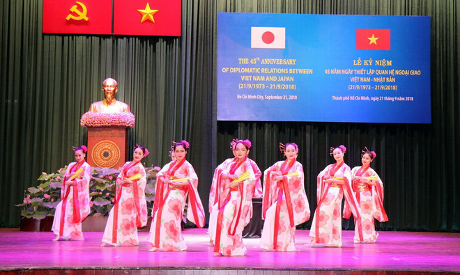 TP.HCM kỷ niệm 45 năm quan hệ ngoại giao Việt Nam-Nhật Bản ảnh 1
