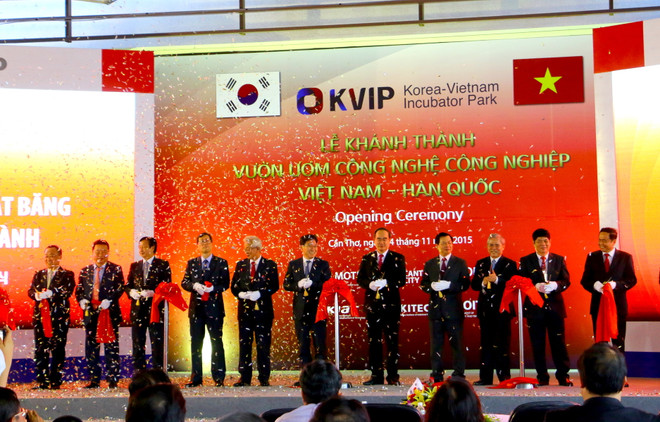 Khánh thành Vườn ươm Công nghệ công nghiệp Việt Nam-Hàn Quốc ảnh 1