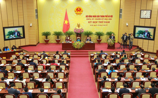 Khai mạc Kỳ họp thứ 5 Hội đồng Nhân dân thành phố Hà Nội ảnh 1